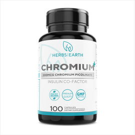 Chromium Picolinate 200mcg Insulin Co-Factor 100 Capsules