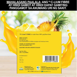 C-Lium Fibre, Pineapple Flavor, Psyllium Husk, 7 sachets