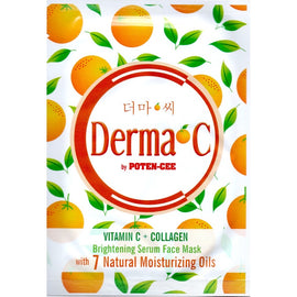 Derma-C by Potencee Vitamin C + Collagen Face Mask (23g)