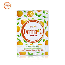 Derma-C by Potencee Vitamin C + Collagen Face Mask (23g)
