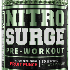 Jacked Factory NitroSurge Pre-Workout Powder FRUIT PUNCH (30 SERVINGS)