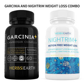 Garcinia and NighTrim 24 HOURS WEIGHT LOSS SUPPLEMENT  from Herbs of the Earth
