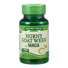 Nature's Truth Horny Goat Weed with Maca 600mg 60 capsules