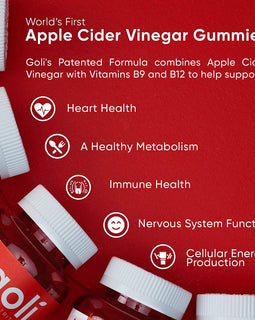 Goli Apple Cider Vinegar and Superfruits Bundle 120s Gummy