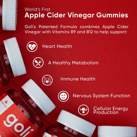 Goli Apple Cider Vinegar and Superfruits Bundle 120s Gummy