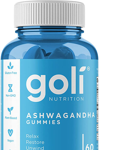 Goli Ashwagandha 60 Vitamin Gummies