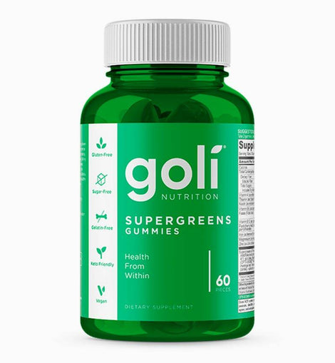 Goli SuperGreens 60 Gummies by Goli Nutrition