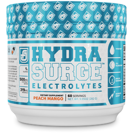 Jacked Factory Hydra Surge Premium Electrolytes w/Traacs Naturally Flavoured Peach Mango 60 Servings