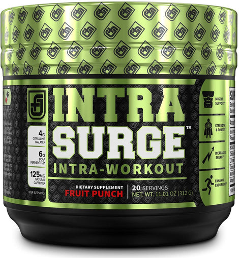 Jacked Factory Intra Surge Fruit Punch 20 Servings 11.01oz/312g