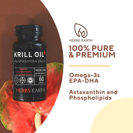 Krill Oil 500 mg 60 Softgels