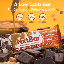 Nxt Bar Keto Bars - Chocolate Peanut Butter Protein Bar 1 pc