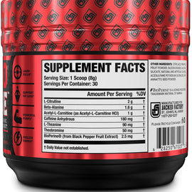 Jacked Factory Nitrosurge Shred Pre-Workout and Fat-Burner Orange Pineapple 30 Servings 8.5oz/240g