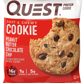 Quest Nutrition Peanut Butter Chocolate Chip Protein Cookie 1pc