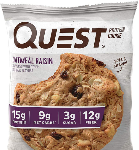 Quest Protein Cookies Oatmeal Raisin 59g