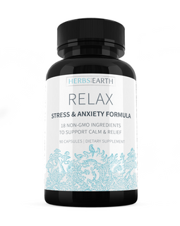 RELAX Stress Support & Natural Anxiety Support 90s Capsule
