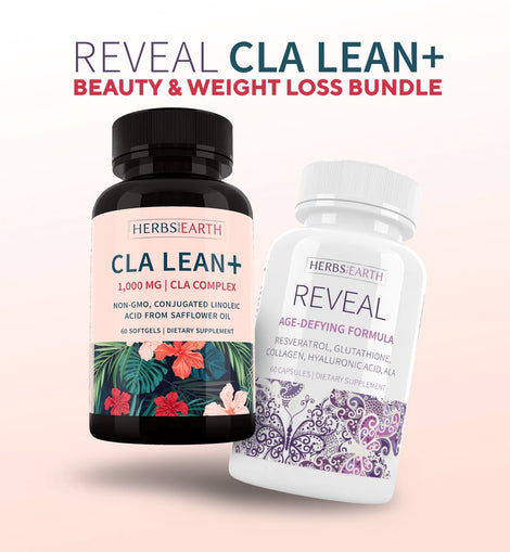 REVEAL Age Defy and CLA LEAN+ Active Weight loss Bundle from Herbs of the Earth