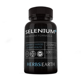 Selenium+ 200mcg Pure and Yeast Free 100 Vegan Capsules