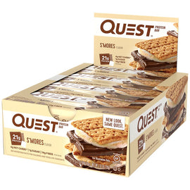 Quest Protein Bar S'mores Box of 12 Bars