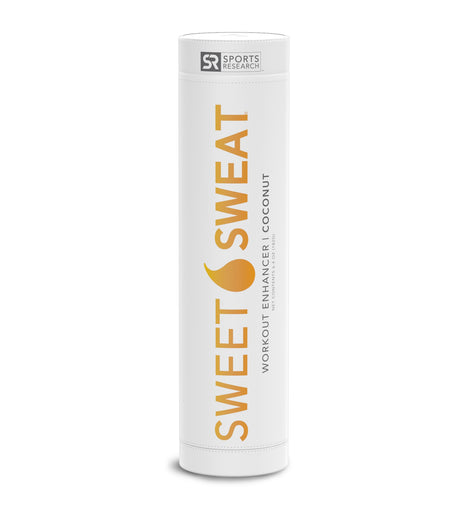 Sports Research Sweet Sweat Coconut 'Workout Enhancer' Topical Gel 6.4oz Roll-on-Stick 114 Grams