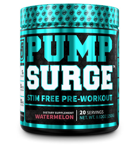 Jacked Factory Pumpsurge Pre-Workout Watermelon 20 Servings 8.82oz/250g